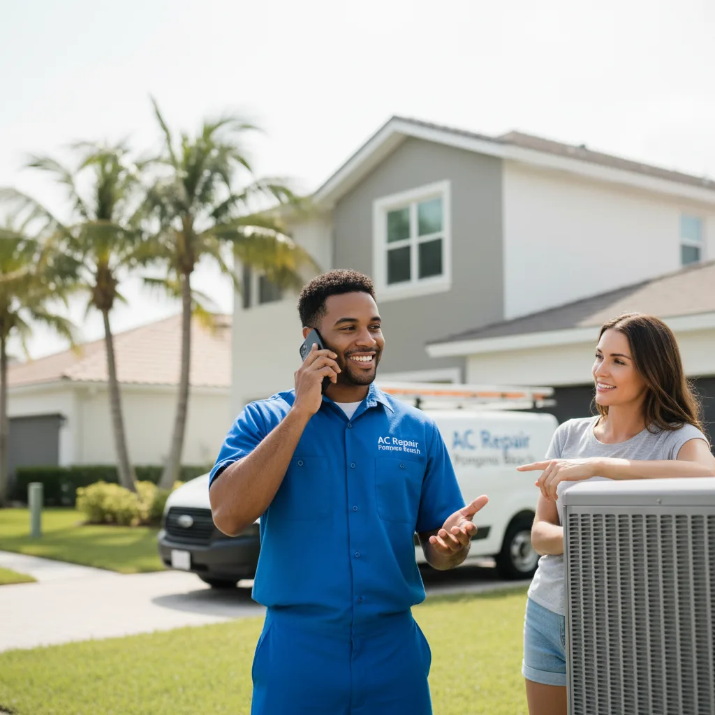 AC Repair Pompano Beach customer support in Shady Valley
